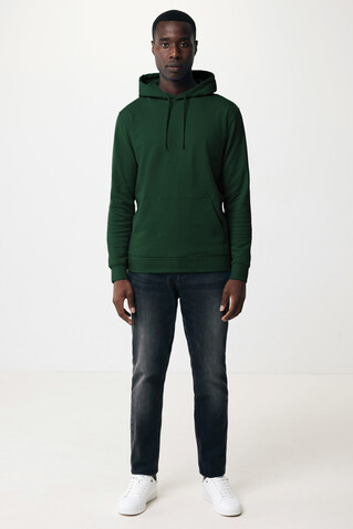 IQONIQ Jasper Hoodie aus recycelter Baumwolle forest green bedrucken, Art.-Nr. T9400.005.XL