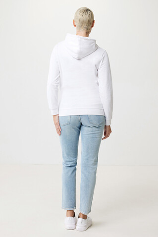 IQONIQ Jasper Hoodie aus recycelter Baumwolle recycled white bedrucken, Art.-Nr. T9400.004.XXXL