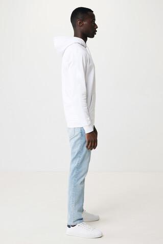 IQONIQ Jasper Hoodie aus recycelter Baumwolle recycled white bedrucken, Art.-Nr. T9400.004.XXXL