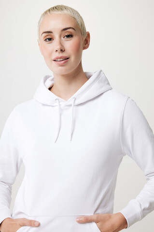 IQONIQ Jasper Hoodie aus recycelter Baumwolle recycled white bedrucken, Art.-Nr. T9400.004.XXXL