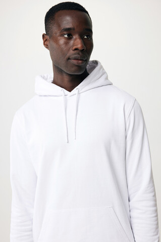 IQONIQ Jasper Hoodie aus recycelter Baumwolle recycled white bedrucken, Art.-Nr. T9400.004.XXXL