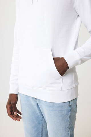 IQONIQ Jasper Hoodie aus recycelter Baumwolle recycled white bedrucken, Art.-Nr. T9400.004.XXXL