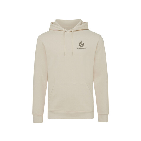 IQONIQ Torres ungefärbter Hoodie aus recycelter Baumwolle natural raw bedrucken, Art.-Nr. T9401.018.XXXL