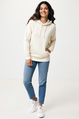 IQONIQ Torres ungefärbter Hoodie aus recycelter Baumwolle natural raw bedrucken, Art.-Nr. T9401.018.XXXL
