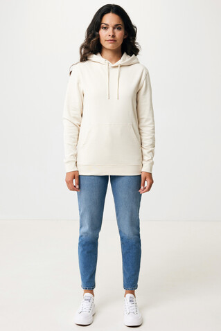 IQONIQ Torres ungefärbter Hoodie aus recycelter Baumwolle natural raw bedrucken, Art.-Nr. T9401.018.XXXL