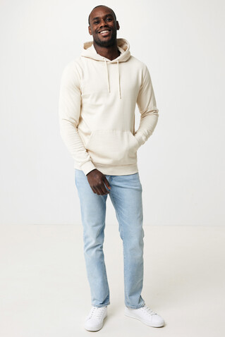 IQONIQ Torres ungefärbter Hoodie aus recycelter Baumwolle natural raw bedrucken, Art.-Nr. T9401.018.XXXL