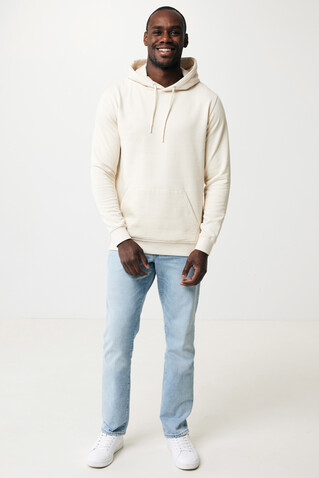 IQONIQ Torres ungefärbter Hoodie aus recycelter Baumwolle natural raw bedrucken, Art.-Nr. T9401.018.XXXL