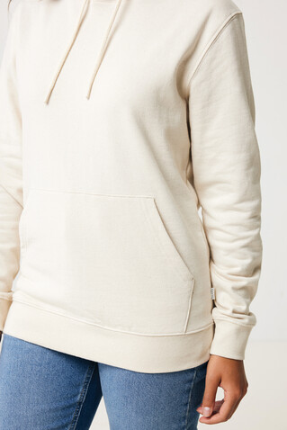 IQONIQ Torres ungefärbter Hoodie aus recycelter Baumwolle natural raw bedrucken, Art.-Nr. T9401.018.XXXL