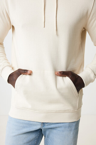 IQONIQ Torres ungefärbter Hoodie aus recycelter Baumwolle natural raw bedrucken, Art.-Nr. T9401.018.XXXL