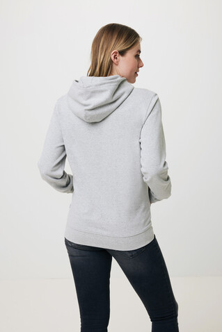 IQONIQ Torres ungefärbter Hoodie aus recycelter Baumwolle heather grey bedrucken, Art.-Nr. T9401.013.XL