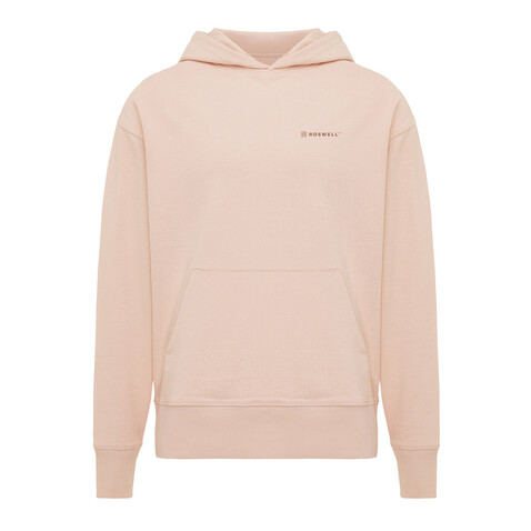 IQONIQ Yoho Relax-Hoodie aus recycelter Baumwolle peach nectar bedrucken, Art.-Nr. T9402.038.L IQONIQ Yoho Relax-Hoodie aus recycelter Baumwolle peach nectar bedrucken, Art.-Nr. T9402.038.L