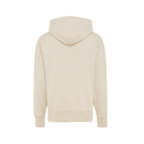 IQONIQ Yoho Relax-Hoodie aus recycelter Baumwolle natural raw bedrucken, Art.-Nr. T9402.018.XL