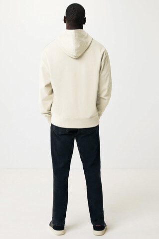 IQONIQ Yoho Relax-Hoodie aus recycelter Baumwolle natural raw bedrucken, Art.-Nr. T9402.018.XL