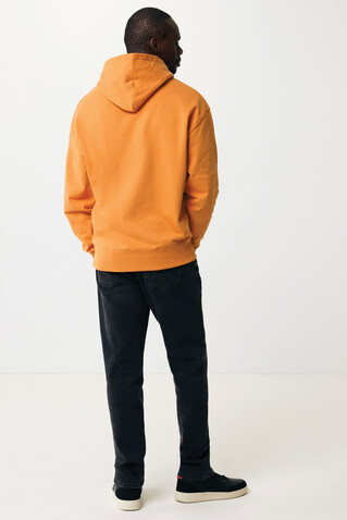 IQONIQ Yoho Relax-Hoodie aus recycelter Baumwolle sundial orange bedrucken, Art.-Nr. T9402.012.XXXL