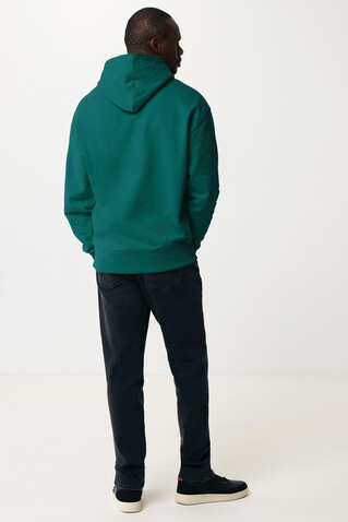 IQONIQ Yoho Relax-Hoodie aus recycelter Baumwolle verdigris bedrucken, Art.-Nr. T9402.009.L