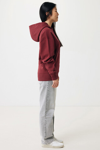 IQONIQ Yoho Relax-Hoodie aus recycelter Baumwolle burgunderrot bedrucken, Art.-Nr. T9402.007.XXS IQONIQ Yoho Relax-Hoodie aus recycelter Baumwolle burgunderrot bedrucken, Art.-Nr. T9402.007.XXS