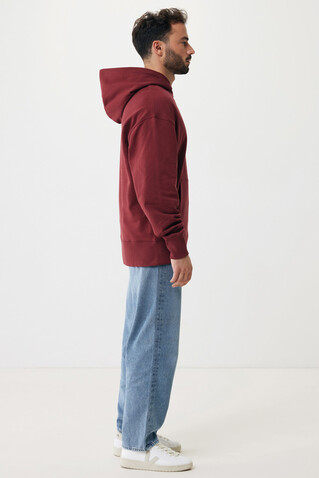 IQONIQ Yoho Relax-Hoodie aus recycelter Baumwolle burgunderrot bedrucken, Art.-Nr. T9402.007.XXS IQONIQ Yoho Relax-Hoodie aus recycelter Baumwolle burgunderrot bedrucken, Art.-Nr. T9402.007.XXS