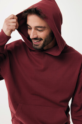 IQONIQ Yoho Relax-Hoodie aus recycelter Baumwolle burgunderrot bedrucken, Art.-Nr. T9402.007.XXS IQONIQ Yoho Relax-Hoodie aus recycelter Baumwolle burgunderrot bedrucken, Art.-Nr. T9402.007.XXS