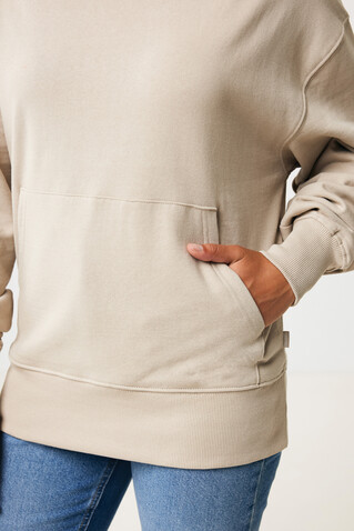 IQONIQ Yoho Relax-Hoodie aus recycelter Baumwolle desert bedrucken, Art.-Nr. T9402.006.XXL