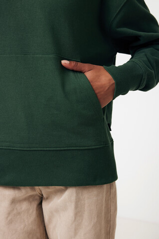 IQONIQ Yoho Relax-Hoodie aus recycelter Baumwolle forest green bedrucken, Art.-Nr. T9402.005.XXXL