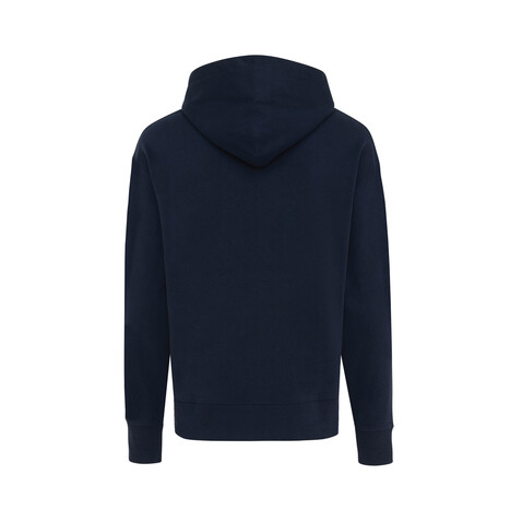 IQONIQ Yoho Relax-Hoodie aus recycelter Baumwolle navy blau bedrucken, Art.-Nr. T9402.002.XXS IQONIQ Yoho Relax-Hoodie aus recycelter Baumwolle navy blau bedrucken, Art.-Nr. T9402.002.XXS
