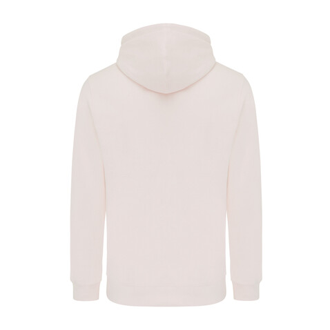 IQONIQ Rila Lightweight Hoodie aus recycelter Baumwolle cloud pink bedrucken, Art.-Nr. T9404.039.XS
