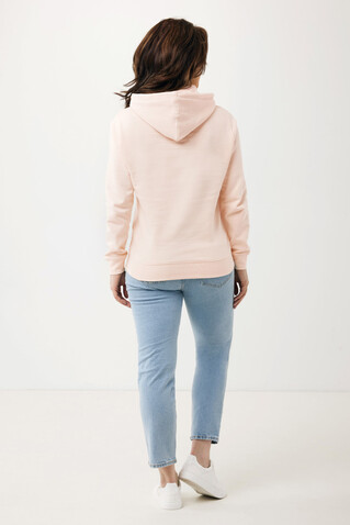 IQONIQ Rila Lightweight Hoodie aus recycelter Baumwolle cloud pink bedrucken, Art.-Nr. T9404.039.XS