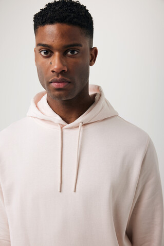 IQONIQ Rila Lightweight Hoodie aus recycelter Baumwolle cloud pink bedrucken, Art.-Nr. T9404.039.XS
