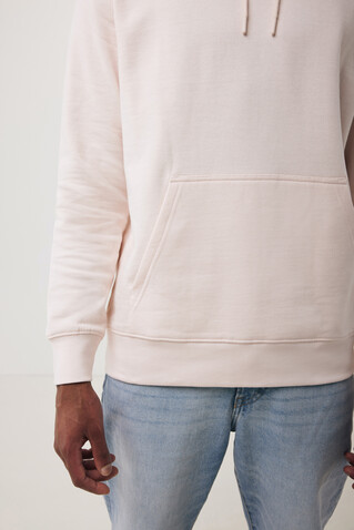 IQONIQ Rila Lightweight Hoodie aus recycelter Baumwolle cloud pink bedrucken, Art.-Nr. T9404.039.XS