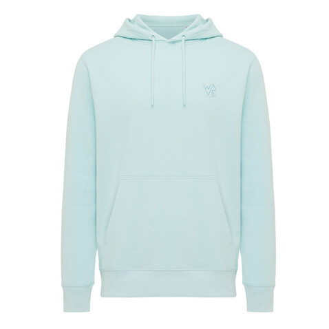 IQONIQ Rila Lightweight Hoodie aus recycelter Baumwolle crushed mint bedrucken, Art.-Nr. T9404.037.XXL IQONIQ Rila Lightweight Hoodie aus recycelter Baumwolle crushed mint bedrucken, Art.-Nr. T9404.037.XXL