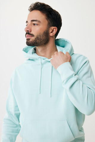 IQONIQ Rila Lightweight Hoodie aus recycelter Baumwolle crushed mint bedrucken, Art.-Nr. T9404.037.XXL IQONIQ Rila Lightweight Hoodie aus recycelter Baumwolle crushed mint bedrucken, Art.-Nr. T9404.037.XXL