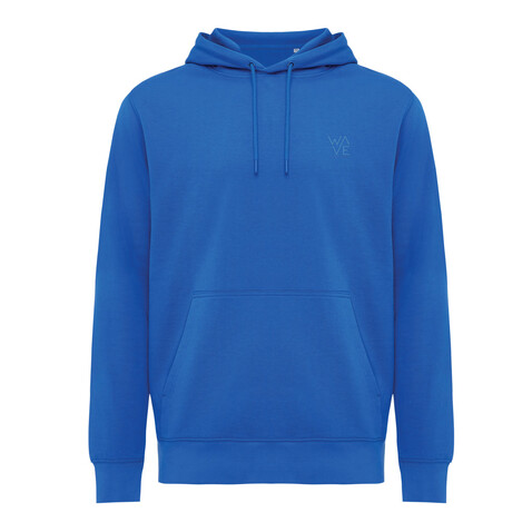 IQONIQ Rila Lightweight Hoodie aus recycelter Baumwolle Königsblau bedrucken, Art.-Nr. T9404.025.M IQONIQ Rila Lightweight Hoodie aus recycelter Baumwolle Königsblau bedrucken, Art.-Nr. T9404.025.M