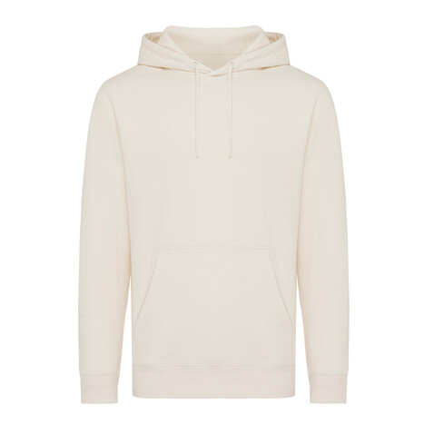IQONIQ Rila Lightweight Hoodie aus recycelter Baumwolle natural raw bedrucken, Art.-Nr. T9404.018.5XL