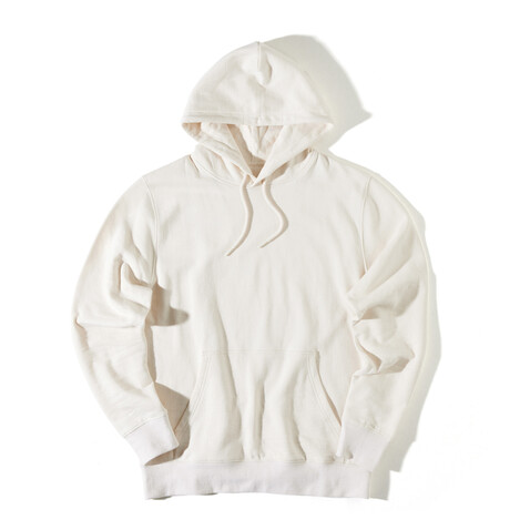 IQONIQ Rila Lightweight Hoodie aus recycelter Baumwolle natural raw bedrucken, Art.-Nr. T9404.018.5XL