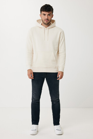 IQONIQ Rila Lightweight Hoodie aus recycelter Baumwolle natural raw bedrucken, Art.-Nr. T9404.018.5XL