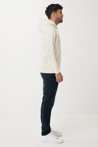 IQONIQ Rila Lightweight Hoodie aus recycelter Baumwolle natural raw bedrucken, Art.-Nr. T9404.018.5XL