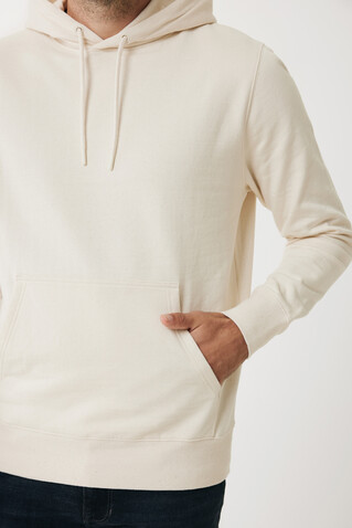 IQONIQ Rila Lightweight Hoodie aus recycelter Baumwolle natural raw bedrucken, Art.-Nr. T9404.018.5XL