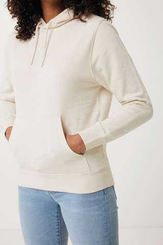 IQONIQ Rila Lightweight Hoodie aus recycelter Baumwolle natural raw bedrucken, Art.-Nr. T9404.018.5XL