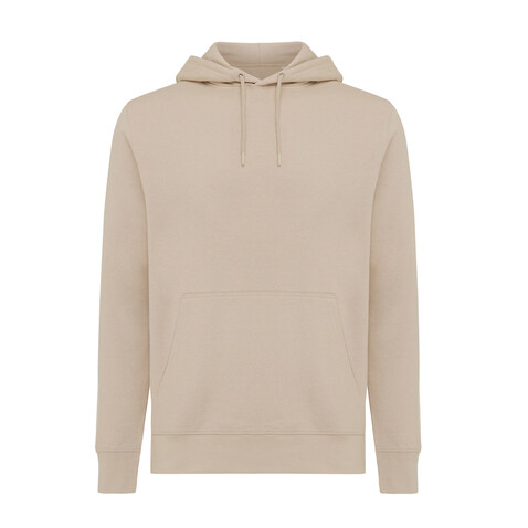 IQONIQ Rila Lightweight Hoodie aus recycelter Baumwolle desert bedrucken, Art.-Nr. T9404.006.M
