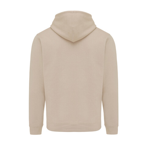 IQONIQ Rila Lightweight Hoodie aus recycelter Baumwolle desert bedrucken, Art.-Nr. T9404.006.M