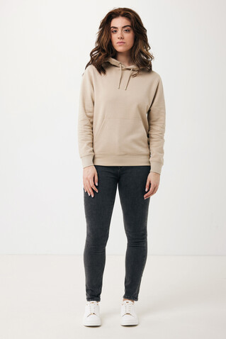 IQONIQ Rila Lightweight Hoodie aus recycelter Baumwolle desert bedrucken, Art.-Nr. T9404.006.M