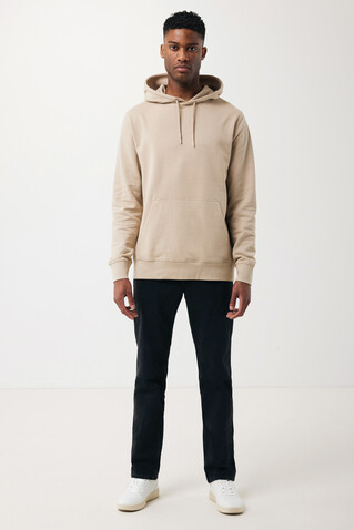 IQONIQ Rila Lightweight Hoodie aus recycelter Baumwolle desert bedrucken, Art.-Nr. T9404.006.M