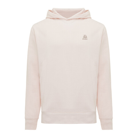 IQONIQ Yengo Hoodie mit Seitentaschen aus rec. Baumwolle cloud pink bedrucken, Art.-Nr. T9405.039.XXL
