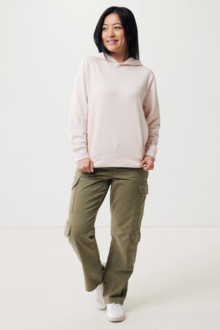 IQONIQ Yengo Hoodie mit Seitentaschen aus rec. Baumwolle cloud pink bedrucken, Art.-Nr. T9405.039.XXL
