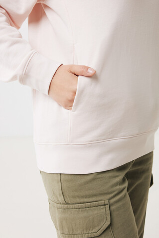 IQONIQ Yengo Hoodie mit Seitentaschen aus rec. Baumwolle cloud pink bedrucken, Art.-Nr. T9405.039.XXL