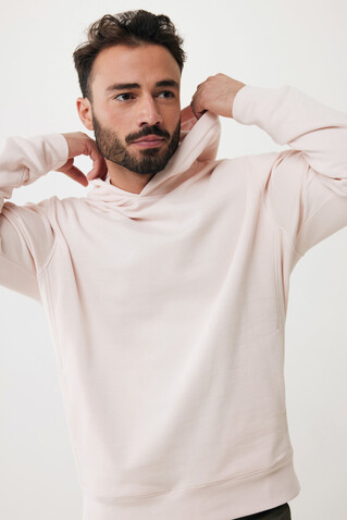 IQONIQ Yengo Hoodie mit Seitentaschen aus rec. Baumwolle cloud pink bedrucken, Art.-Nr. T9405.039.XXL