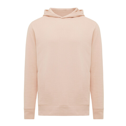 IQONIQ Yengo Hoodie mit Seitentaschen aus rec. Baumwolle peach nectar bedrucken, Art.-Nr. T9405.038.XS