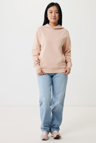 IQONIQ Yengo Hoodie mit Seitentaschen aus rec. Baumwolle peach nectar bedrucken, Art.-Nr. T9405.038.XS