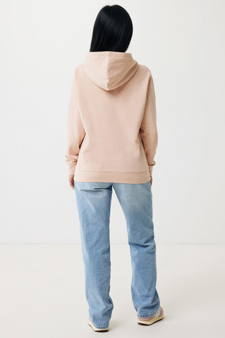 IQONIQ Yengo Hoodie mit Seitentaschen aus rec. Baumwolle peach nectar bedrucken, Art.-Nr. T9405.038.XS