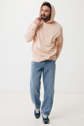 IQONIQ Yengo Hoodie mit Seitentaschen aus rec. Baumwolle peach nectar bedrucken, Art.-Nr. T9405.038.XS